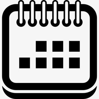 春天的日历圆符号图标免抠