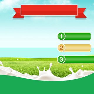 草原牛奶奶粉PSD分层主图背景素材高清