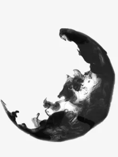 中国风水墨图免抠