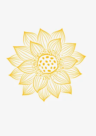 手绘ai矢量画荷花免抠