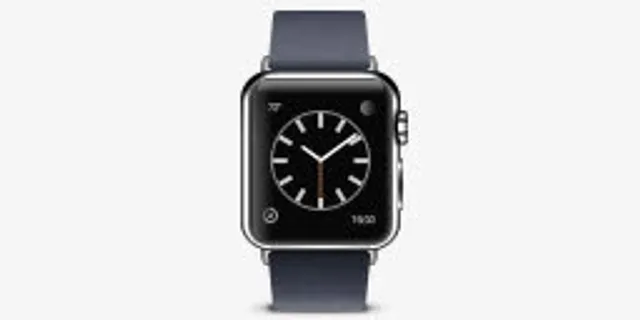 苹果蓝色扣现代产品手表苹果产品免抠