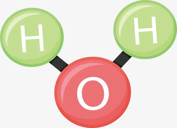 水分子结构免抠