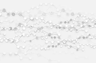 白色科技渐变纹饰背景高清