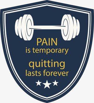 蓝色盾牌标签免抠