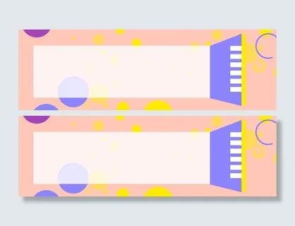 时尚简约几何图形海报banner高清