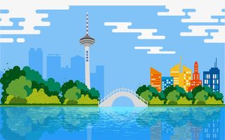 城市建筑效果图免抠