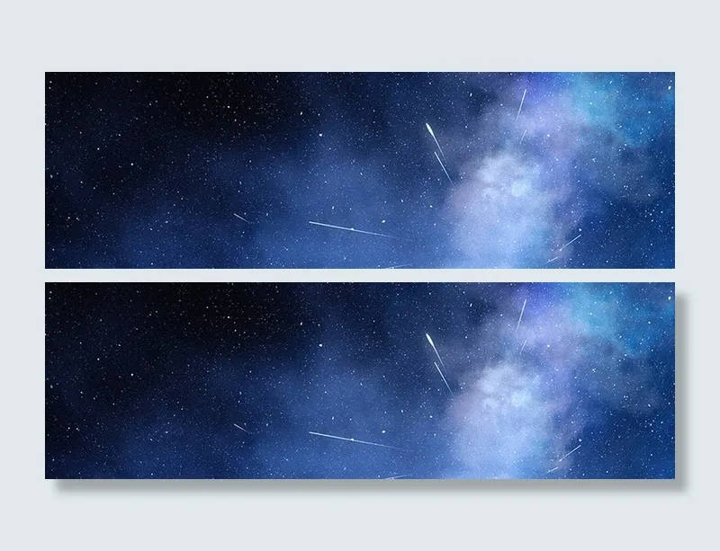 炫彩星空背景高清