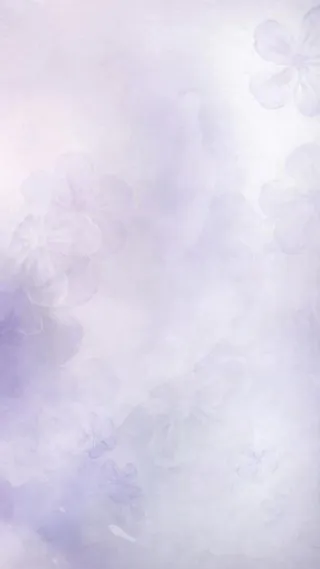 淡蓝色花纹H5背景高清