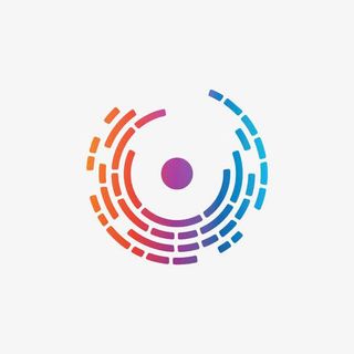 彩色渐变色几何图形免抠