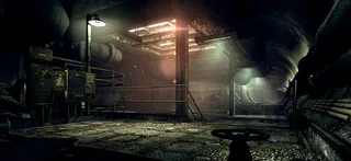 地下室管道背景素材高清