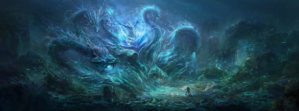 魔幻游戏概念原画免抠