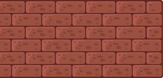 矢量图砖头垒的墙卡通图免抠