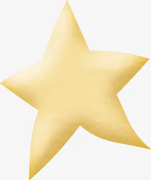 肉色五角星免抠
