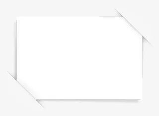 白纸抽象立体图免抠