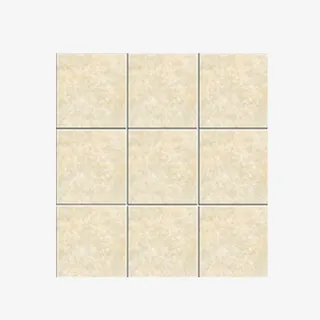 暗黄色花纹瓷砖素材免抠