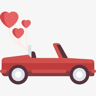 敞篷车图标免抠