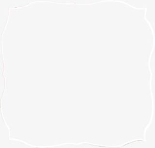 情人节白色描边素材免抠