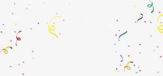 节日彩带装饰边框背景