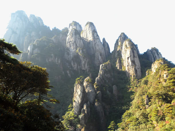 三清山风景区免抠