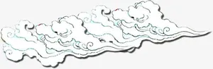 手绘浪花免抠