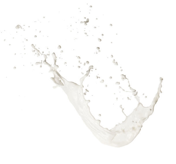 动感牛奶喷溅免抠背景底纹元素