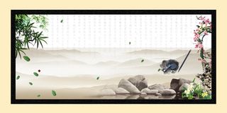 校园文化 积极进取展板背景素材高清