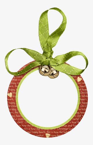 蝴蝶结铃铛免抠