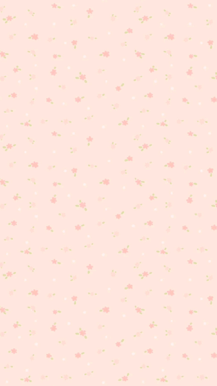 粉色碎花H5背景高清