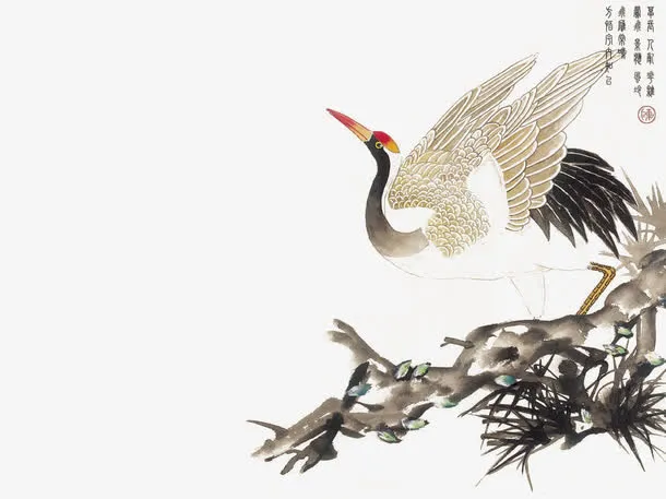 水墨 山水 古风免抠