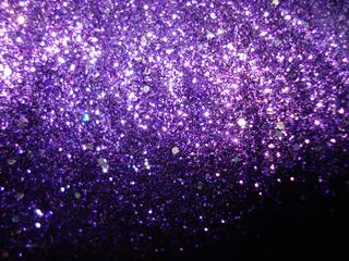 紫色梦幻亮片星光免抠