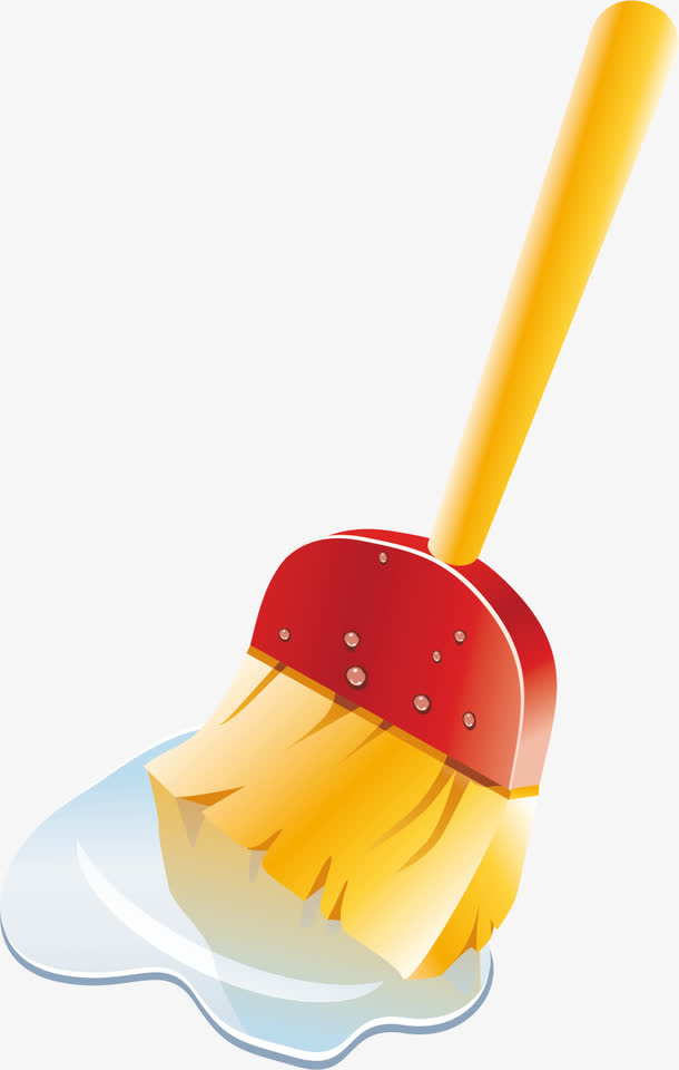 扫地png矢量素材免抠