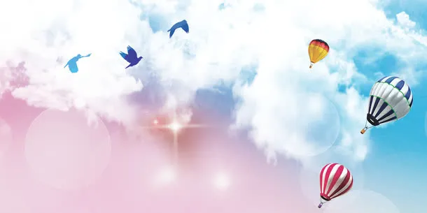 蓝天白云免抠