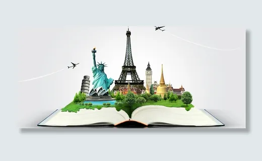 世界旅游创意图片高清