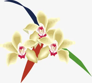 紫罗兰花朵中国风花朵免抠