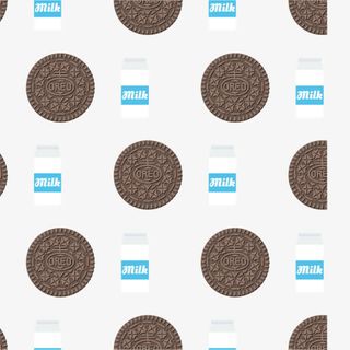 奥利奥曲奇牛奶免抠