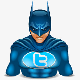 Twitter蝙蝠侠图标免抠