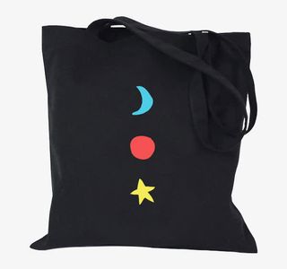 小清新帆布袋日月星辰免抠