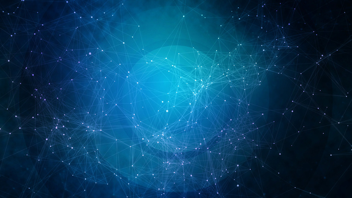 科技线条与蓝色背景高清高清