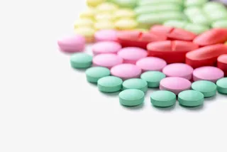 彩色药丸摄影免抠