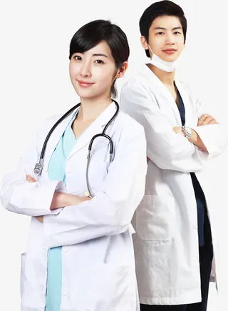 香港医院医护人员宣传免抠