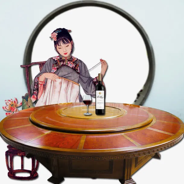 美女背景图