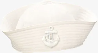 水手帽素材图片免抠