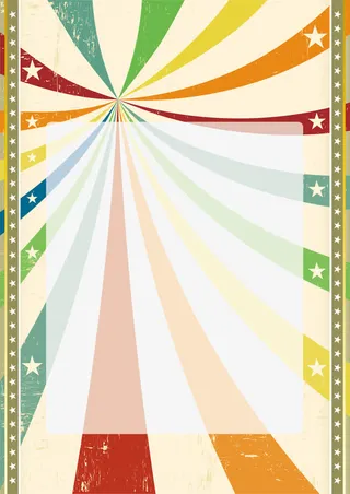 彩色边框纹理素材免抠