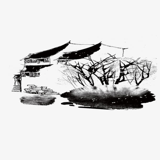 书墨画免抠