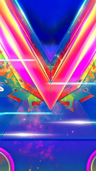 炫彩光效图形H5背景高清