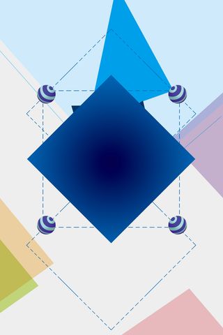 几何图形几何渐变销海报高清