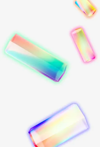 时尚流体渐变装饰图案免抠