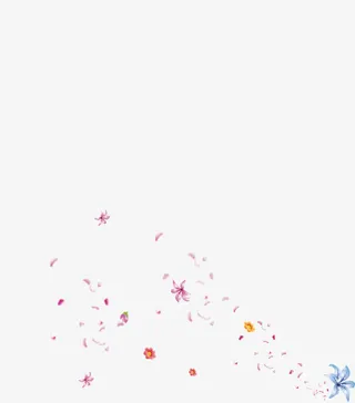 温暖花朵装饰背景素材