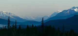 大自然的水墨画背景高清