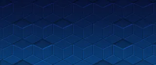 蓝色几何商务banner背景高清